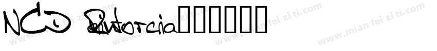 NCD Reinforcia字体转换